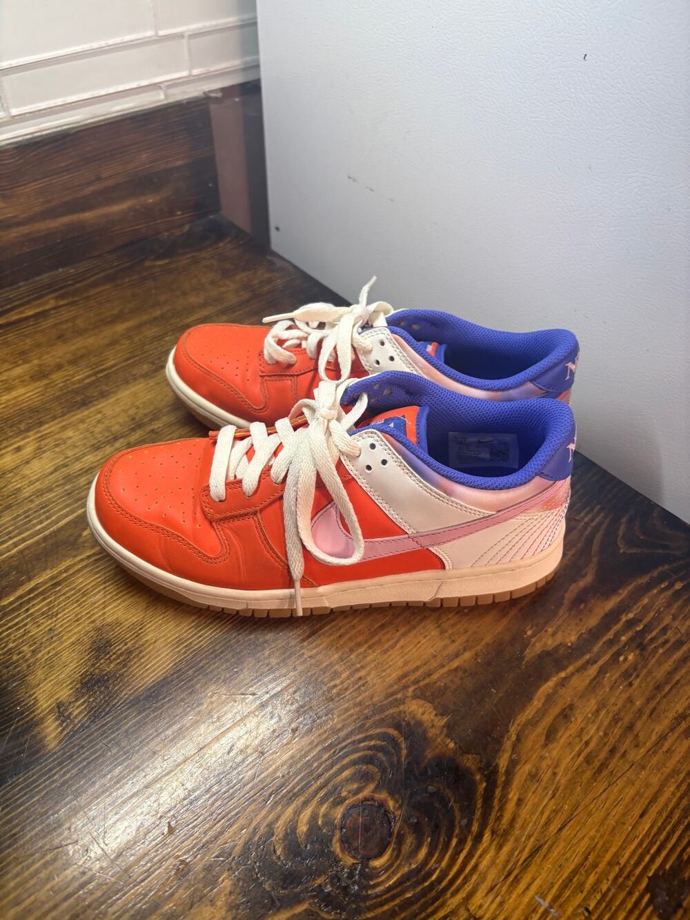 Nike Orange Sneakers Size 6Y